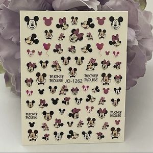 Luxury Designer Logo Fingernail Art Stickers